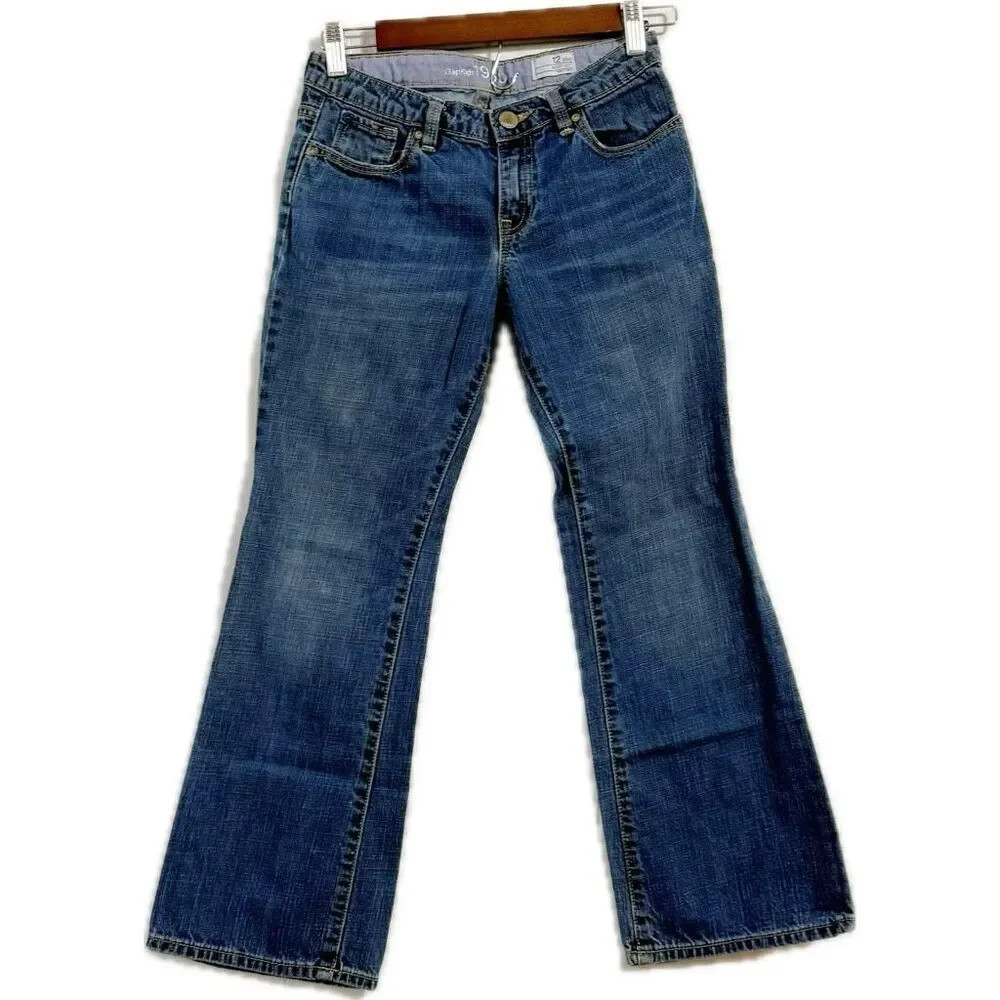 Gap kids size 12 boot Cut denim jeans‎ ￼